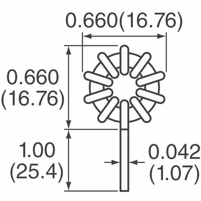 HTPT66R-104K API Delevan Inc.  Inductores fijos